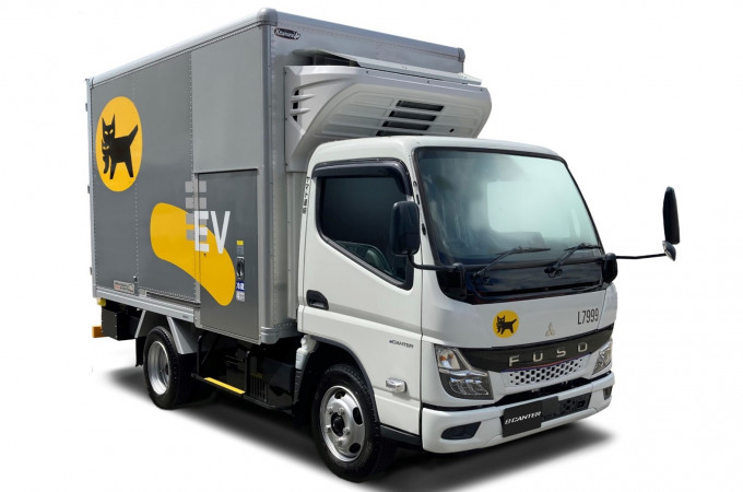 Fuso begins delivery of 900 eCanter’s to Yamato Transport in Japan